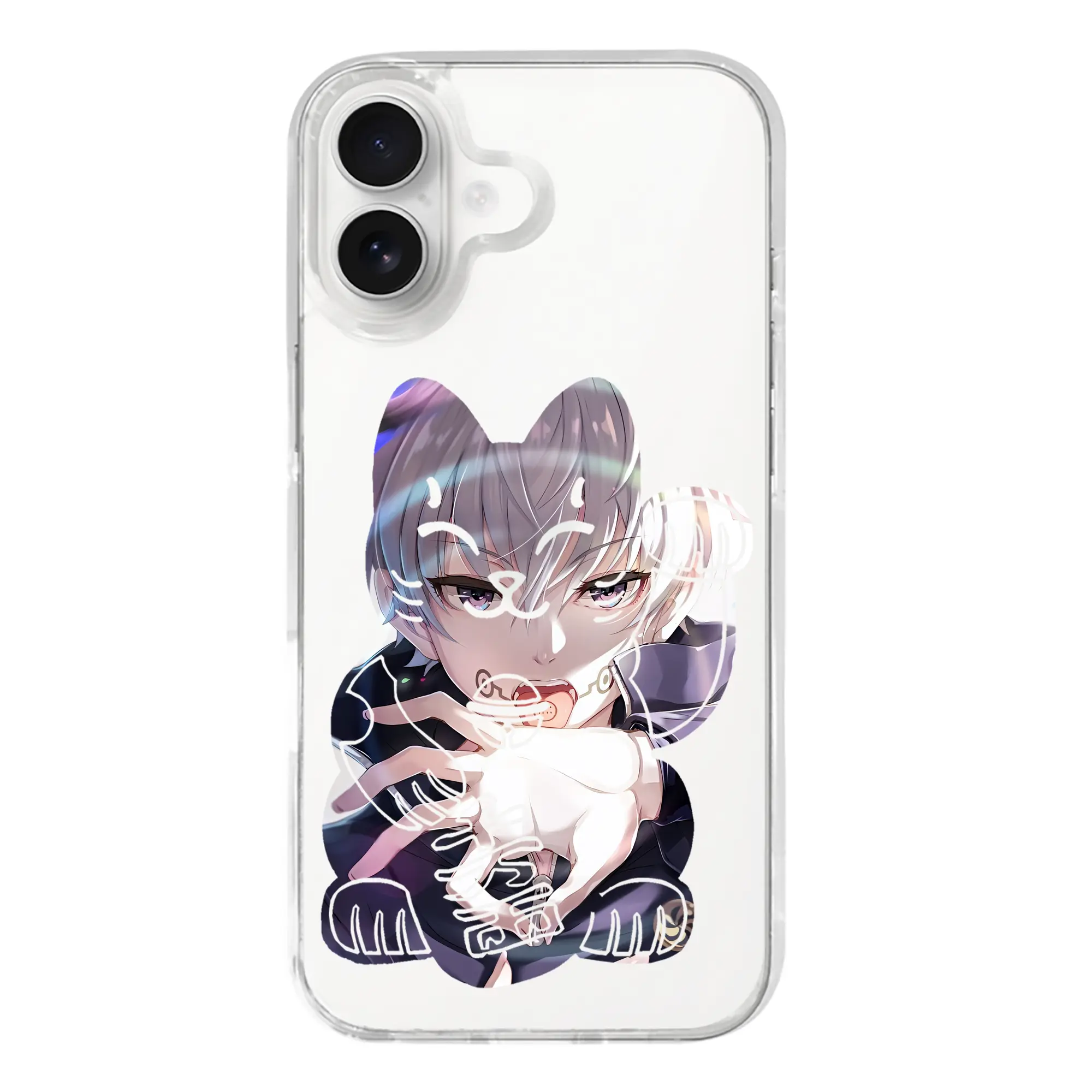 呪術廻戦 グッズ,狗巻 棘 - iPhone 17シリーズ 透明スマホケース – 薄型・耐衝撃・精密フィット保護カバー